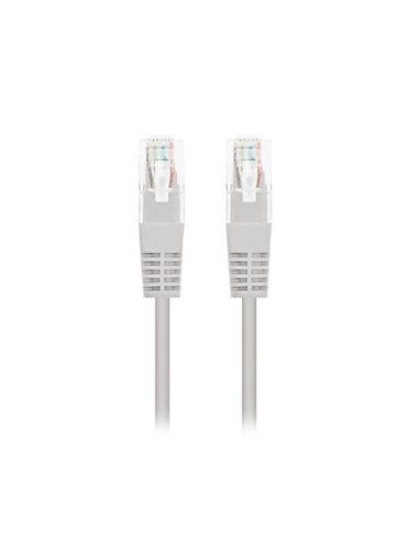 Latiguillo cable red utp cat6 rj45 nanocable 30cm gris