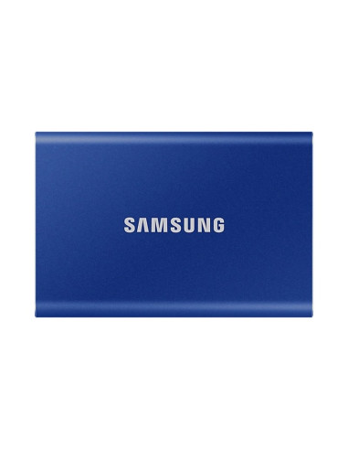 Disco duro externo ssd samsung t7 mu - pc1t0h - ww 1tb usb 3.2 azul