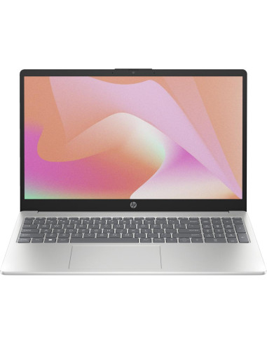 Portátil hp 15 - fc0111ns 15.6 pulgadas ryzen 7 - 7730u -  8gb -  ssd 512gb -  freedos -  plata natural