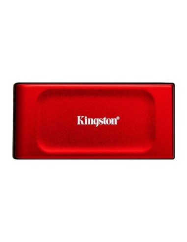 Ssd externo kingstón xs1000 rojo