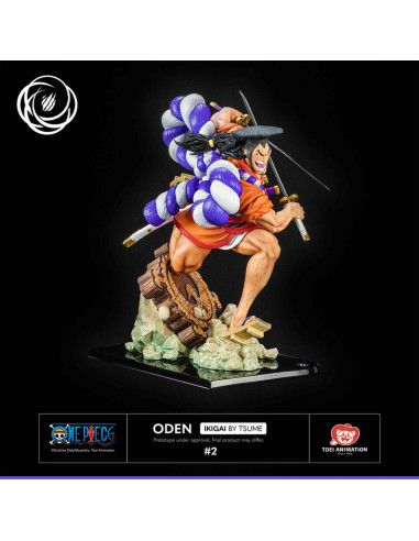 Figura tsume arts one piece wano oden escala 1 - 6 ikigai