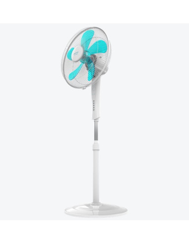 Ventilador pie cecotec energysilence 530 blanco