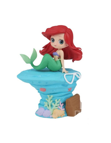 Figura banpresto q posket disney stories la sirenita ariel mermaid style ver.a 9cm