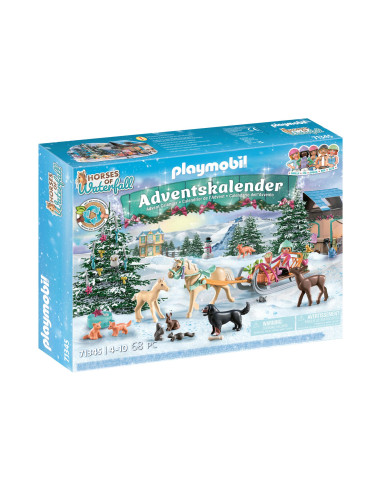 Playmobil calendario de adviento -  paseo en trineo