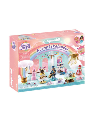 Calendario de adviento playmobil arcoiris de navidad