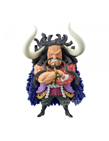 Figura banpresto one piece mega world collectable figure kaido of the beasts 13cm