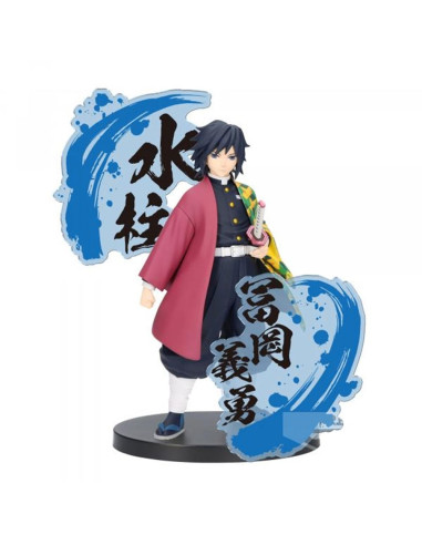 Figura banpresto demon slayer kimetsu no yaiba ex giyu tomioka 16cm