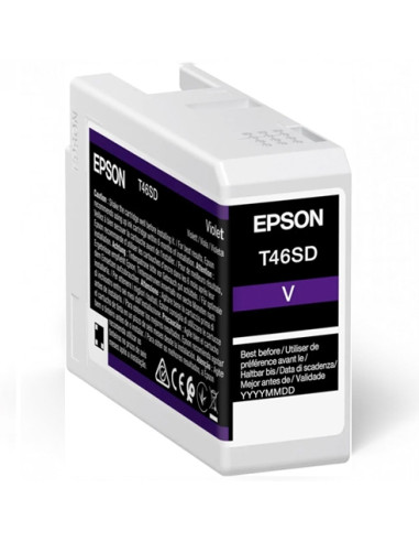 Cartucho tinta epson violeta t46sd ultrachrome pro 10 ink 25ml sc - p700