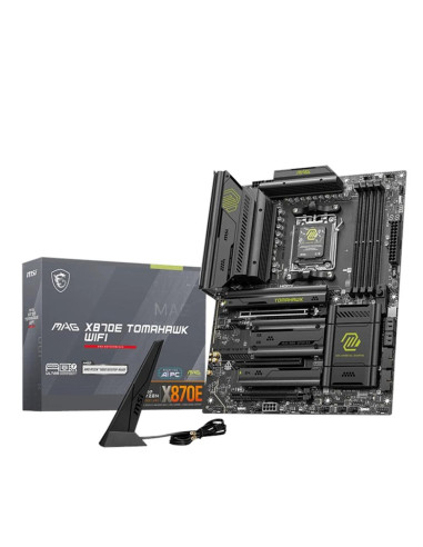 Placa base msi mag x870e tomahawk wifi atx -  4x ddr5 -  4x sata 6gb - s am5