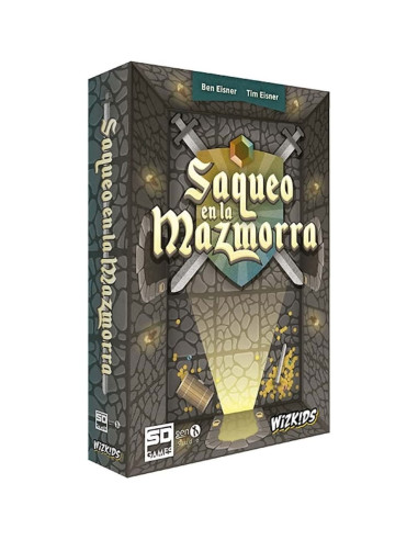 Juego de mesa saqueo en la mazmorra pegi 14