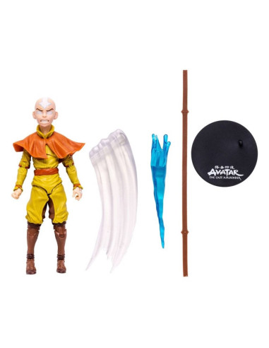 Figura mcfarlane toys avatar la leyenda de aang: aang estado avatar