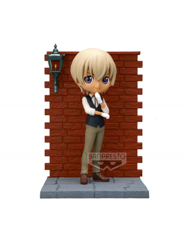 Figura banpresto q posket detective conan toru amuro premium