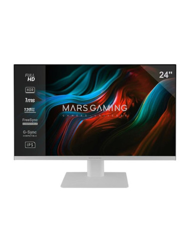 Monitor mars gaming mv24w 24 pulgadas fhd 120hz