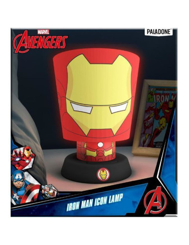 Lampara paladone marvel avegers iron man 28 cm