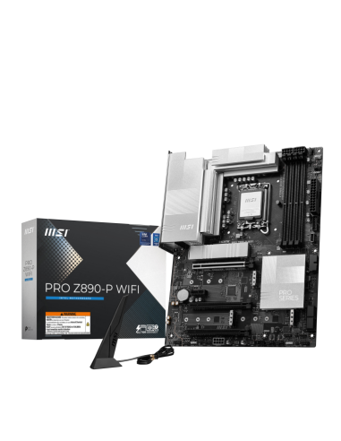 Placa base msi pro z890 - p lga 1851 wifi atx 4xddr5