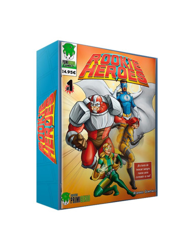 Juego de mesa rookie heroes pegi 10