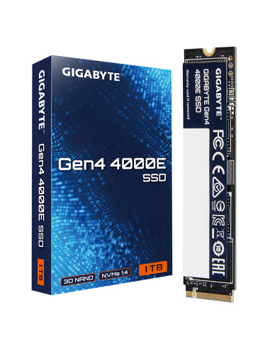 Disco duro interno ssd gigabyte  4000e 1tb gen4  nvme