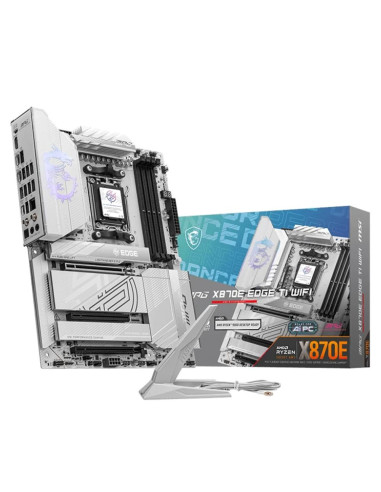Placa base msi mpg x870e edge ti wifi atx -  4x ddr5 -  4x sata 6gb - s am5