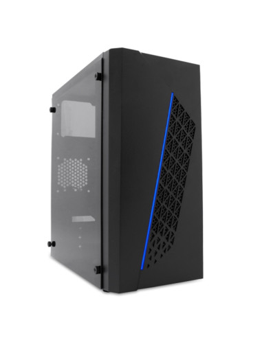 Caja ordenador microatx mpc50 2 usb 3.0 negra gaming oem