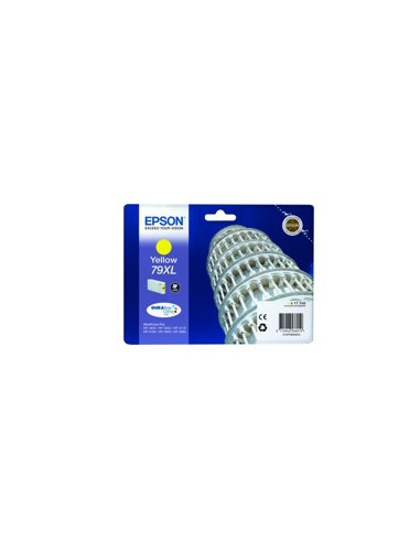 Cartucho tinta epson t790440 amarillo 79xl wf5000 (serie) -  torre de pisa