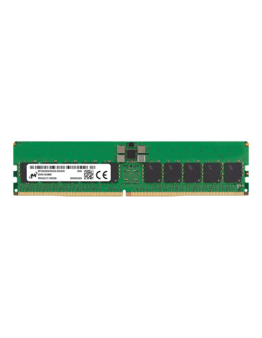 Memoria ddr5 32gb micron - udimm - 5600 mhz  cl46 ecc registrado servidor