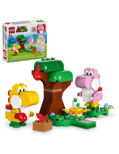 Lego super mario set de expansion: huevo de yoshi en el bosque