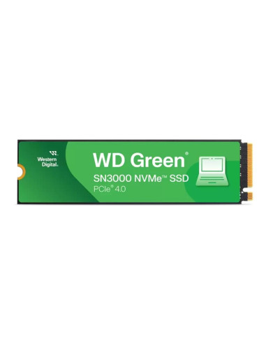 Disco duro interno ssd wd green sn3000 2tb m.2 pcie4