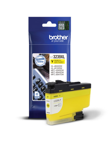 Cartucho tinta brother lc3239xly amarillo 5000 paginas