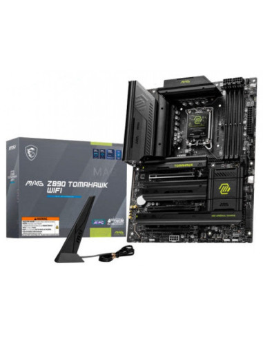 Placa base msi mag z890 tomahawk lga 1851 wifi atx 4xddr5