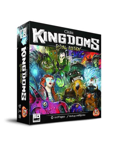 Juego de mesa claim kingdoms royal edition pegi 10