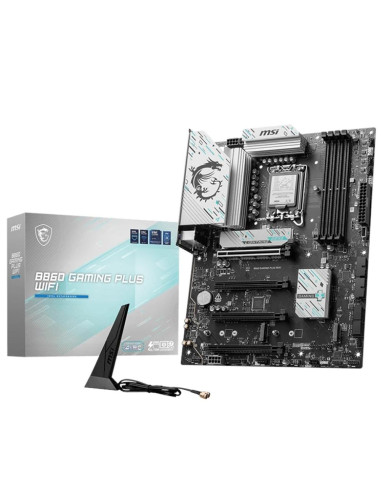 Placa base msi b860 gaming plus wifi atx -  4x ddr5 -  4x sata 6gb - s lga 1851