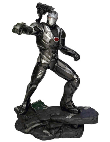 Figura diamond collection marvel avengers war machine pvc diorama movie gallery avengers: endgame