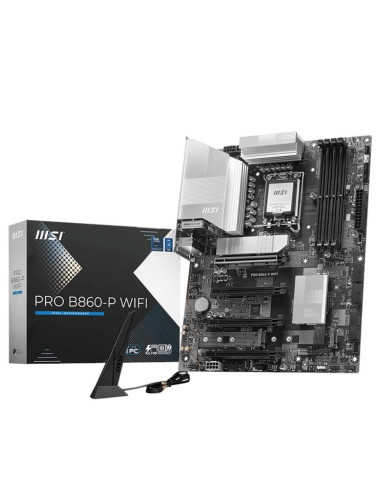 Placa base msi pro b860 - p wifi atx -  4x ddr5 -  lga 1851