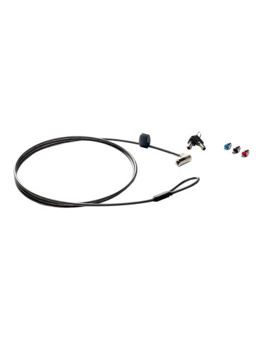 Cable hp antirrobo sure key de llave 4 cabezales