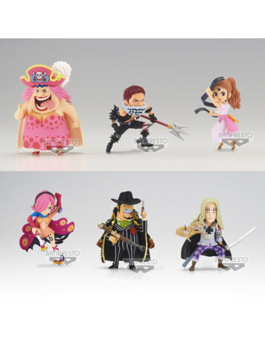 Figura banpresto one piece world collectable the great pirates 100 landscapes vol 9 unidad aleatoria