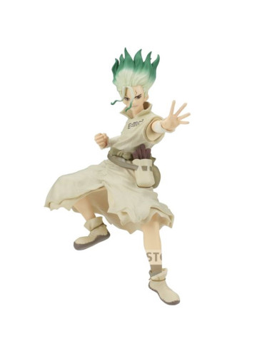 Figura banpresto dr. stone stone world senku ishigami  ii 15cm