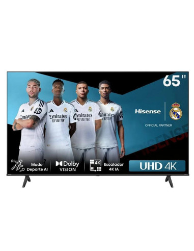 Tv hisense 65 pulgadas dled 4k uhd -  65a6n -  smart tv