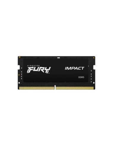 Memoria ram 5600mhz kingston fury impact ddr5 sodimm 64gb cl40