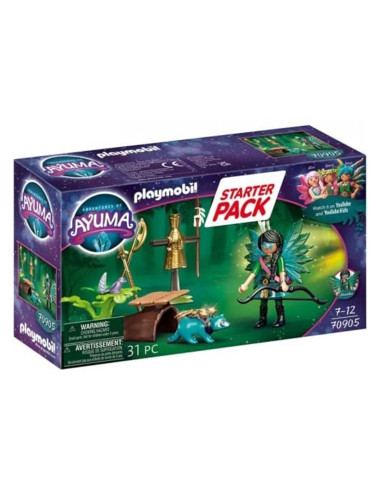 Playmobil starter pack knight fairy con mapache