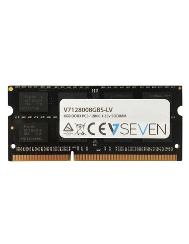 Memoria ram v7 sodimm 8gb ddr3 1600 mhz  pc3 - 12800