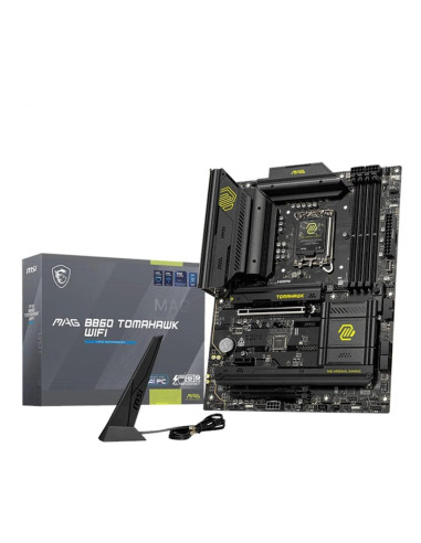 Placa base msi mag b860 tomahawk wifi atx -  4x ddr5 -  lga 1851