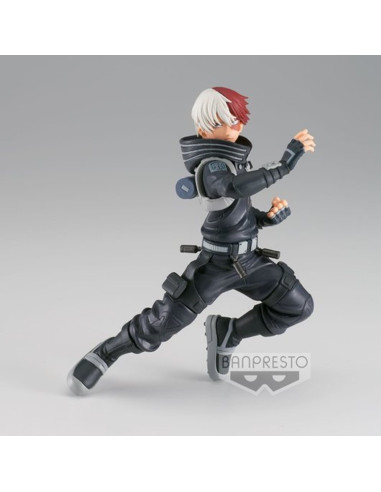 Figura banpresto my hero academia the amazing heroes world heroes mission shoto todoroki