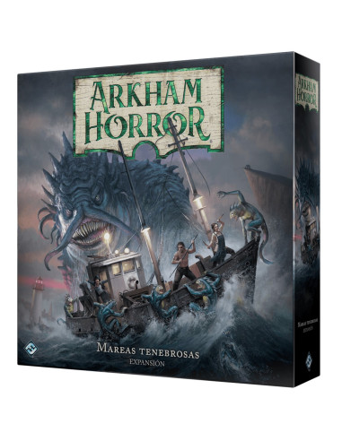 Juego de mesa arkham horror: mareas tenebrosas pegi 14