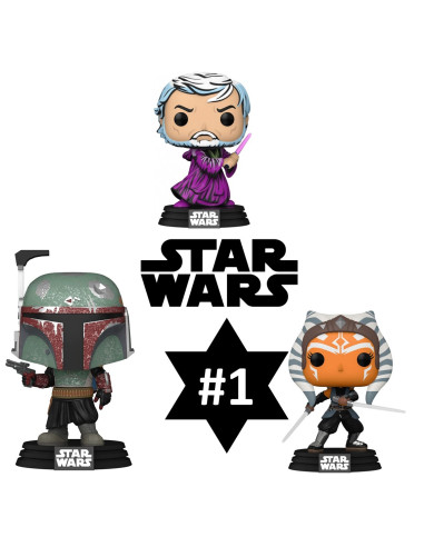 Pack star wars funko exclusivo + 2 estandar version 1