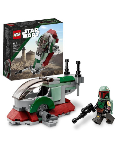 Lego star wars microfighter: nave estelar de boba fett