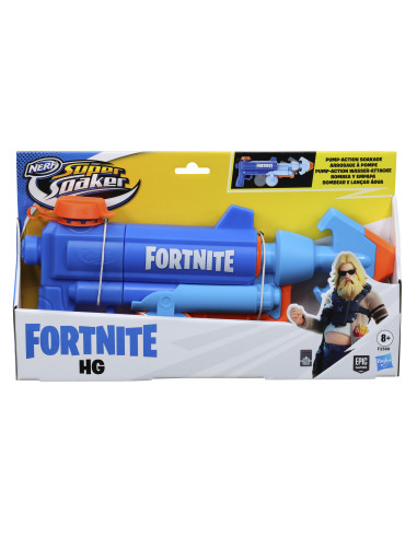 Pistola hasbro nerf super soaker fortnite hg