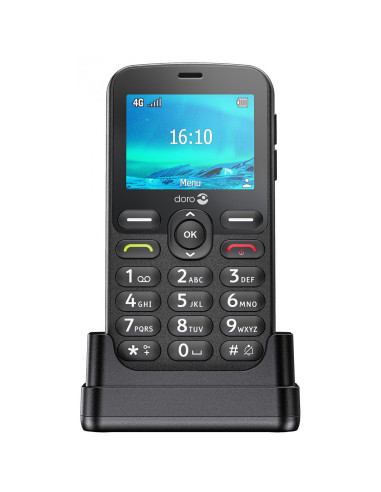 Telefono movil doro 1880 black - 2.4pulgadas - 4g - color negro