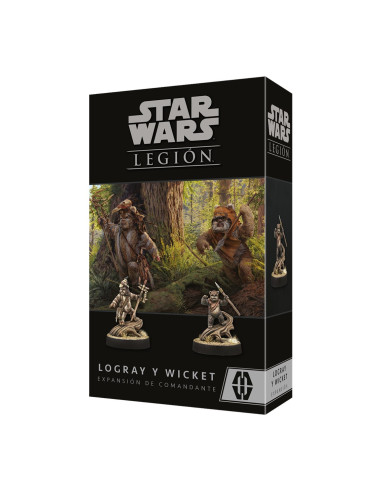 Juego de mesa star wars legion logray & wicket