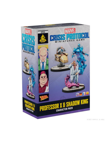 Juego de mesa marvel crisis protocol professor x & shadow king edad recomendada 14 años