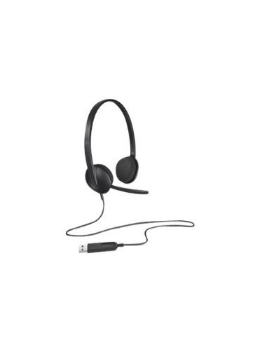 Auriculares con microfono logitech headset h340 usb